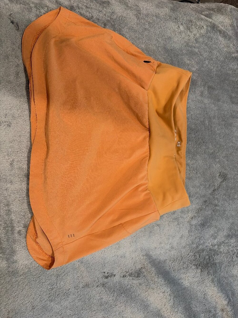 Free Fly Bamboo-Lined Breeze Short XS Orange Athletic Running Shorts UPF